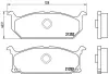 Колодка BREMBO P79003 (фото 2)