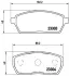 Колодка BREMBO P79017 (фото 1)