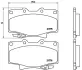Колодка BREMBO P83025 (фото 2)