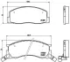 Колодка BREMBO P83029 (фото 1)