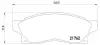 Колодка BREMBO P83033 (фото 1)