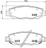 Гальмівні колодки дискові BREMBO P83038 (фото 1)