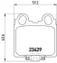 Гальмівні колодки дискові BREMBO P83045 (фото 2)