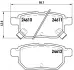 Колодка BREMBO P83083 (фото 2)