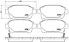 Колодка BREMBO P83097 (фото 2)