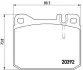 Колодка BREMBO P85007 (фото 2)