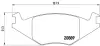 Колодка BREMBO P85019 (фото 1)