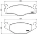 Гальмівні колодки дискові BREMBO P85024 (фото 1)