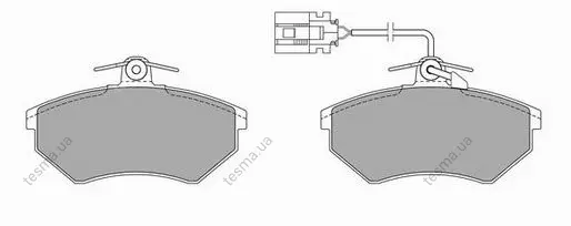 Колодка BREMBO P85033 (фото 1)