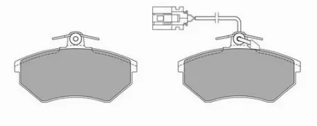 Колодка BREMBO P85033