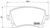 Гальмівні колодки дискові BREMBO P85064 (фото 2)