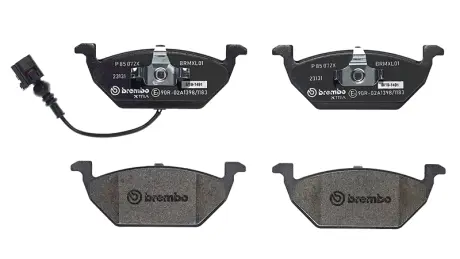 Комплект гальмівних колодок з 4 шт. дисків BREMBO P85072X