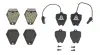 Гальмівні колодки дискові BREMBO P85096 (фото 2)