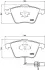 Гальмівні колодки дискові BREMBO P85097 (фото 2)