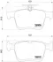 Гальмівні колодки дискові BREMBO P85125X (фото 2)