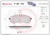 Гальмівні колодки дискові BREMBO P85 178 (фото 1)
