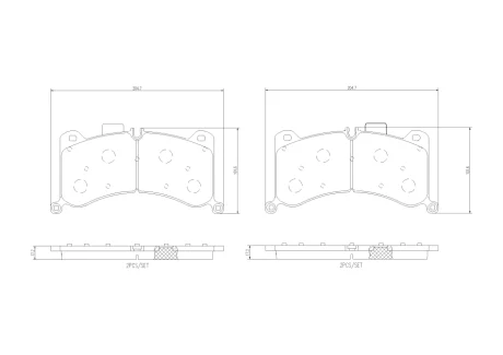 Автозапчасть BREMBO P85183