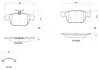 Гальмівні колодки дискові BREMBO P85 189 (фото 1)