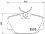 Колодка BREMBO P86011 (фото 2)