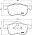 Колодка BREMBO P86020 (фото 2)