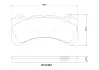Гальмівні колодки дискові BREMBO P86 034 (фото 1)