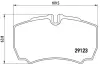 Колодка BREMBO PA6023 (фото 1)