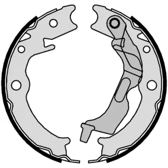 Колодка барабанного тормоза BREMBO S10520