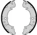 Колодка барабанного тормоза BREMBO S11503 (фото 2)