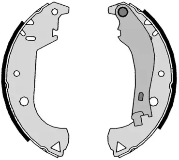 Колодка барабанного тормоза BREMBO S23524