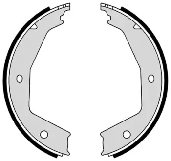 Колодка барабанного тормоза BREMBO S23554