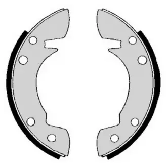Колодка барабанного тормоза BREMBO S23558