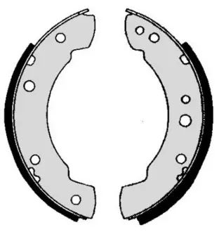 Колодка барабанного тормоза BREMBO S23566