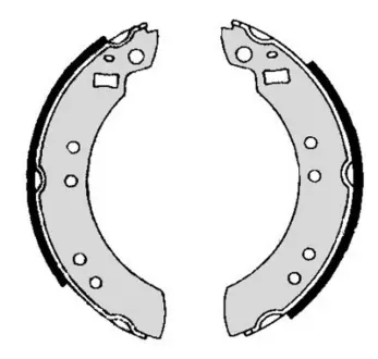 Колодка барабанного тормоза BREMBO S24501