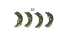 Колодка барабанного тормоза BREMBO S24510 (фото 2)