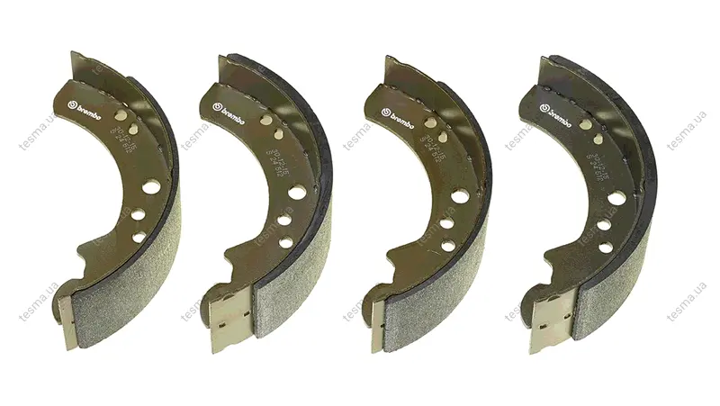 Колодка барабанного тормоза BREMBO S24512 (фото 1)