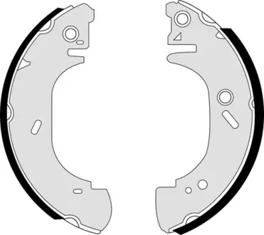 Колодка барабанного тормоза BREMBO S24527