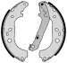 Гальмівні колодки барабанні BREMBO S24534 (фото 1)