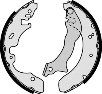 Колодка барабанного тормоза BREMBO S24535
