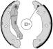 Гальмівні колодки барабанні BREMBO S24538