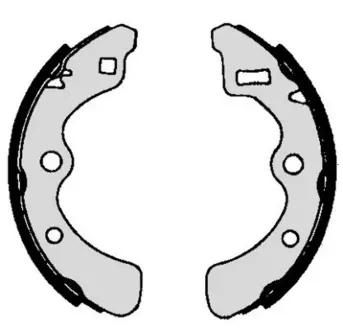 Колодка барабанного тормоза BREMBO S28501