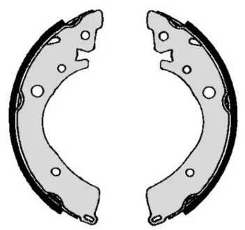 Колодка барабанного тормоза BREMBO S28502