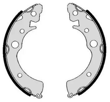 Колодка барабанного тормоза BREMBO S28505