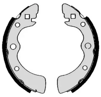 Колодка барабанного тормоза BREMBO S28510