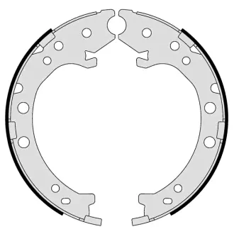 Колодка барабанного тормоза BREMBO S28519