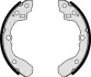 Гальмівні колодки барабанні BREMBO S30513 (фото 1)