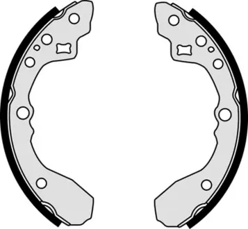 Колодка барабанного тормоза BREMBO S30518