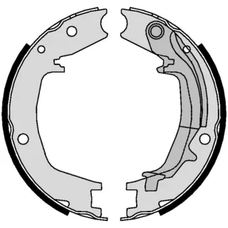 Колодка барабанного тормоза BREMBO S30527