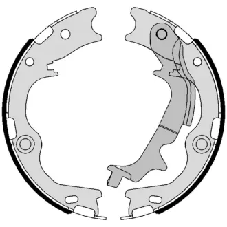 Гальмівні колодки барабанні BREMBO S30537