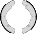 Колодка барабанного тормоза BREMBO S44505 (фото 2)