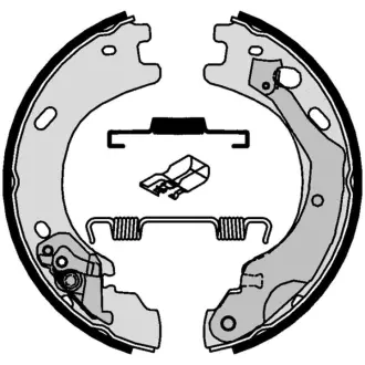 Колодка барабанного тормоза BREMBO S44510